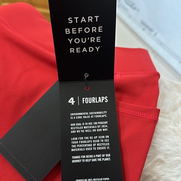 Women’s new biking shorts red large - Picture 5 of 6